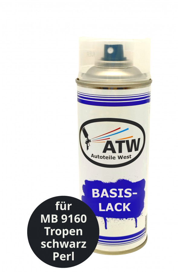 Autolack für MB 9160 Tropenschwarz Perleffekt